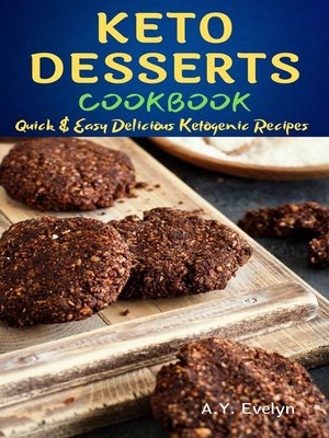 cover image of Keto Desserts Cookbook